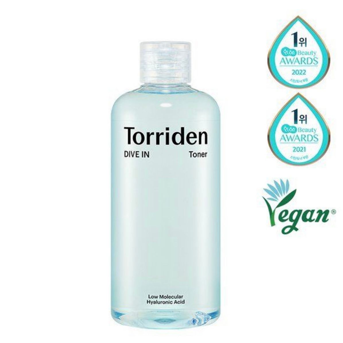 【限定優惠】Torriden Dive-In Low Molecule Hyaluronic Acid Toner 低份子透明質酸爽膚水300ml (預計5月尾至6月初到貨)